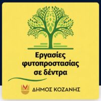 Εργασίες φυτοπροστασίας σε δέντρα στον Δήμο Κοζάνης - Eordaialive.com